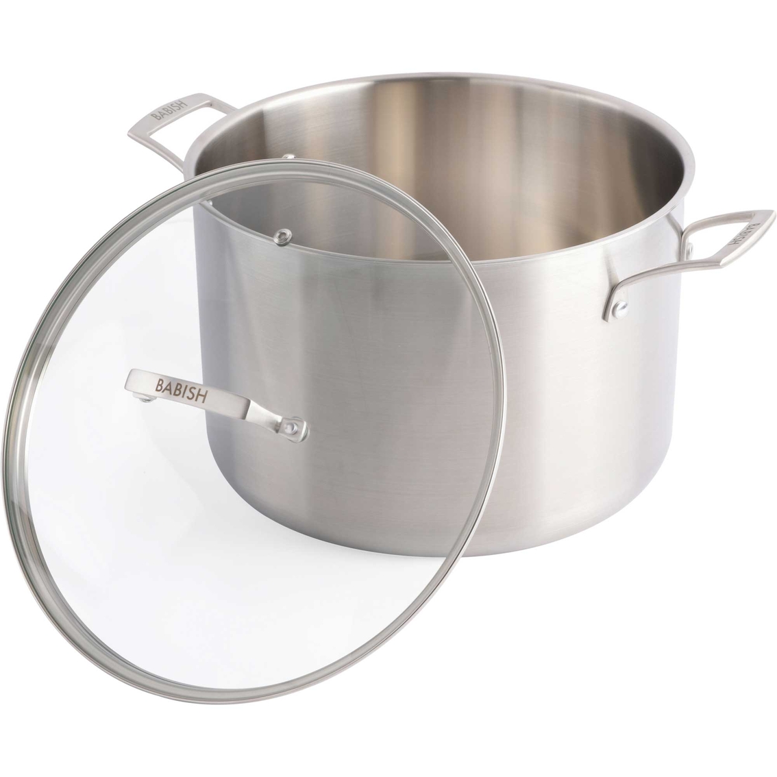 Babish 12 Qt. Tri Ply Stainless Steel Stock Pot With Lid | Stock Pots ...