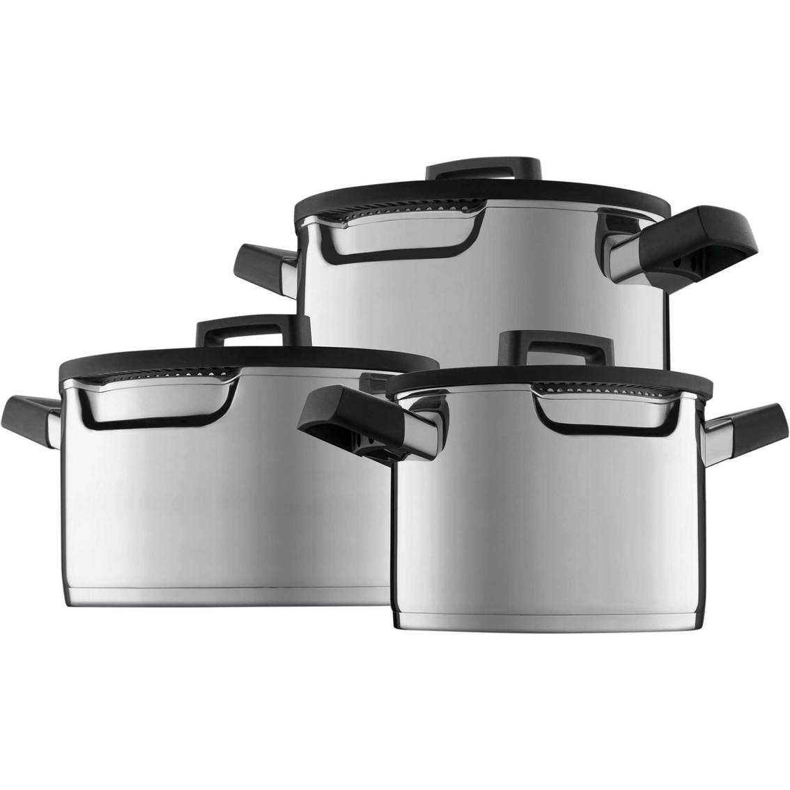 BergHOFF's Gem Downdraft 18/10 Stainless Steel 6 pc. Cookware Set - Image 2 of 7