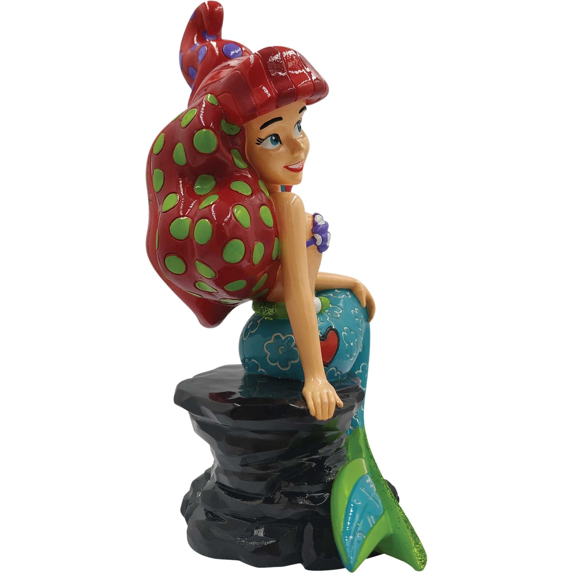 Disney Britto Ariel on Rock Figure - Image 5 of 5
