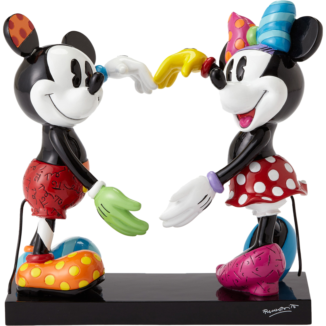 Disney Britto Mickey and Minnie Figurine