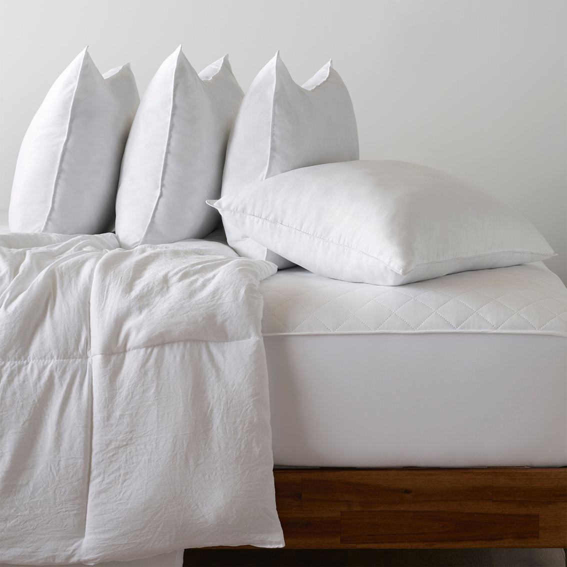 Ella Jayne Overstuffed Plush Allergy Resistant Gel Filled Side/Back Sleeper Pillow - Image 3 of 3