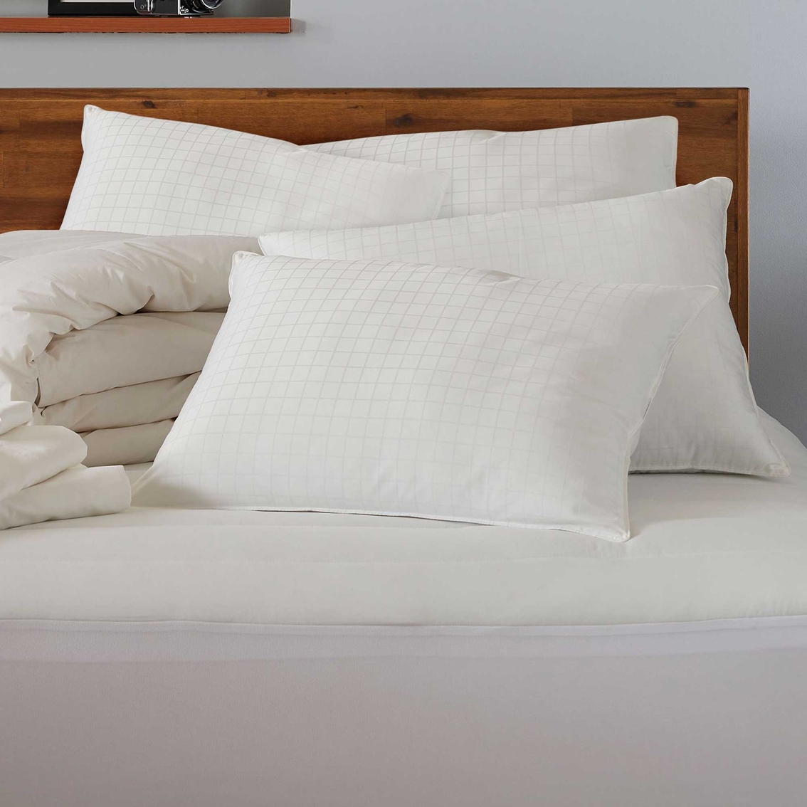 Ella Jayne Gel Filled 100% Cotton Dobby-Box Shell Side/Back Sleeper Pillow - Image 3 of 3