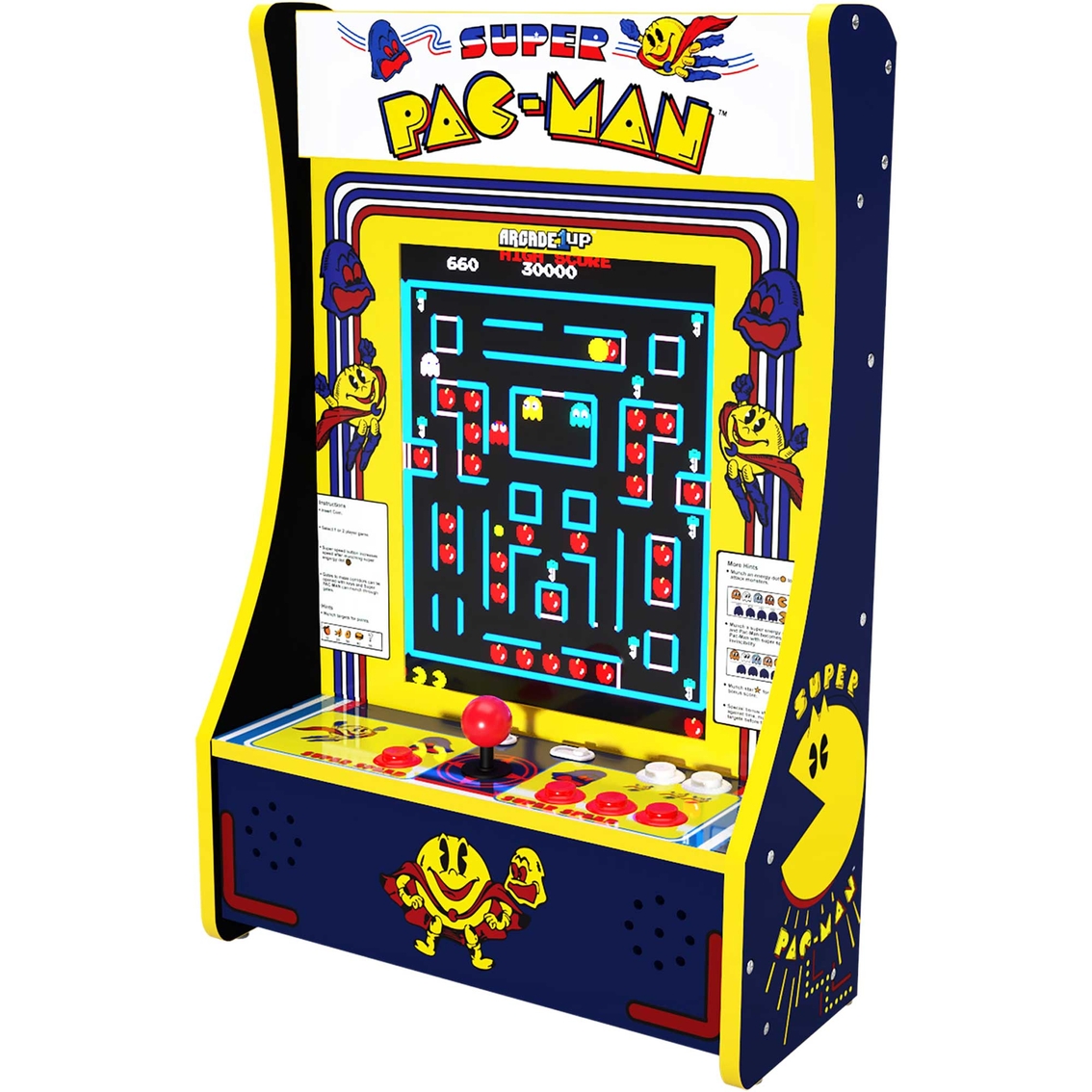 Arcade 1UP Super Pacman Partycade - Image 2 of 8