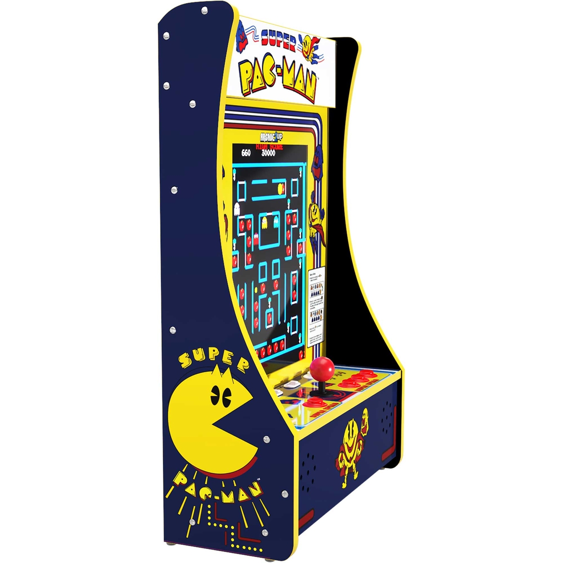 Arcade 1UP Super Pacman Partycade - Image 4 of 8