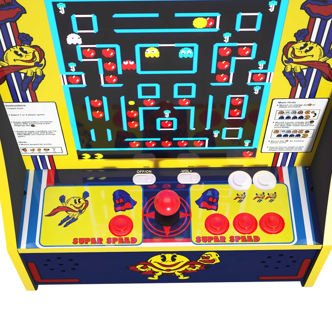Arcade 1UP Super Pacman Partycade - Image 7 of 8