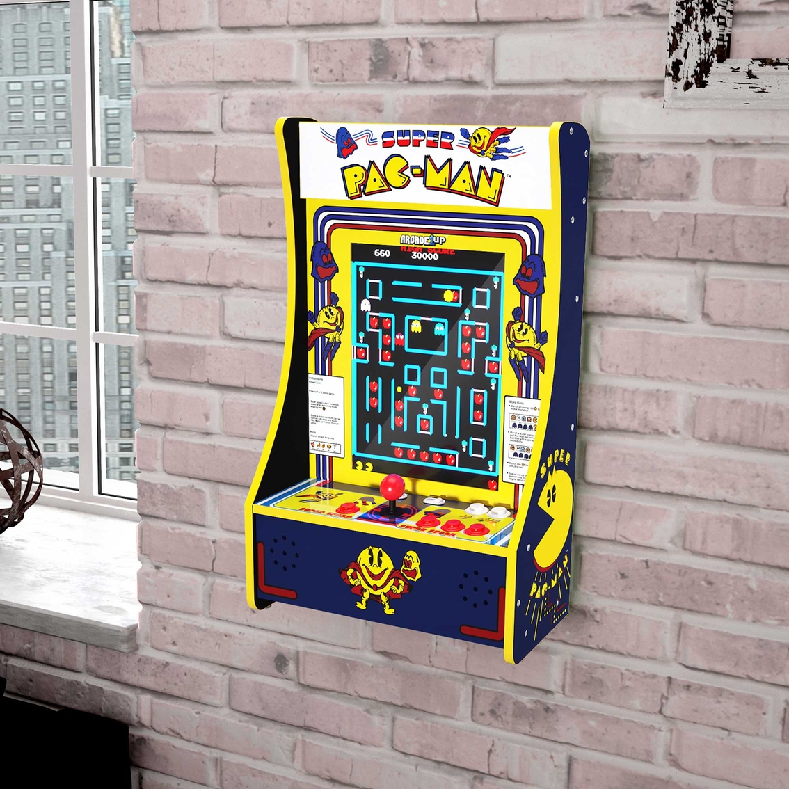 Arcade 1UP Super Pacman Partycade - Image 8 of 8