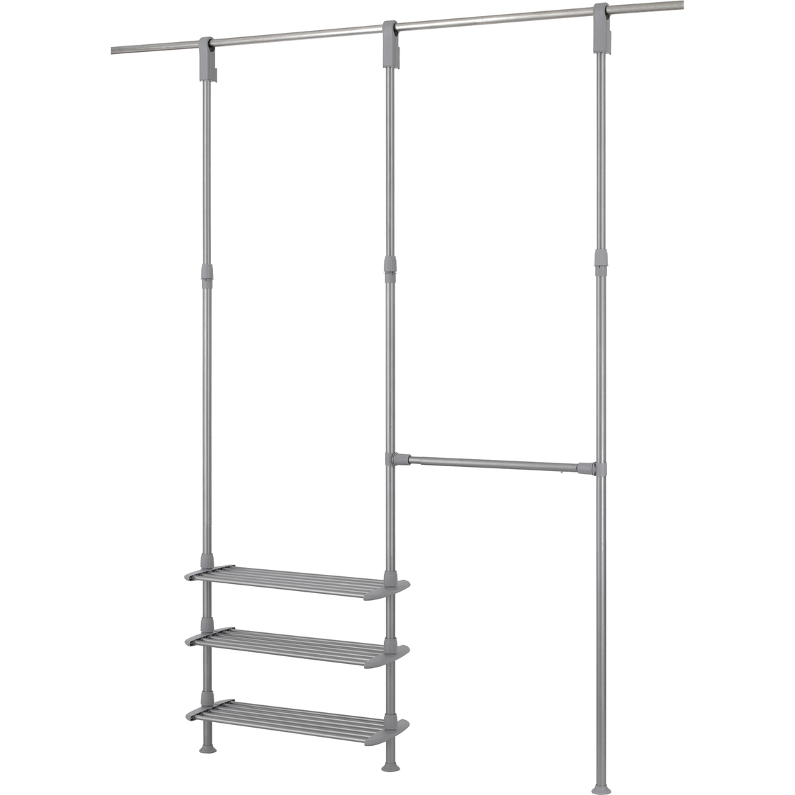 Simply Perfect 2 Rod Adjustable Closet System - Image 2 of 3