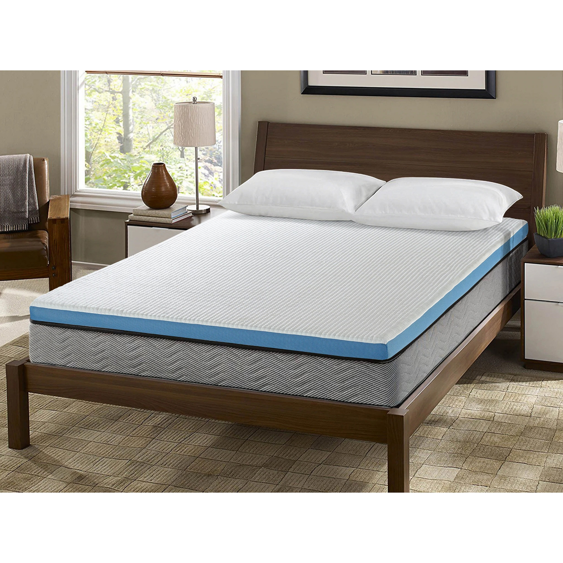 I Love Mattress Out Cold Copper Mattress Topper - Image 2 of 4