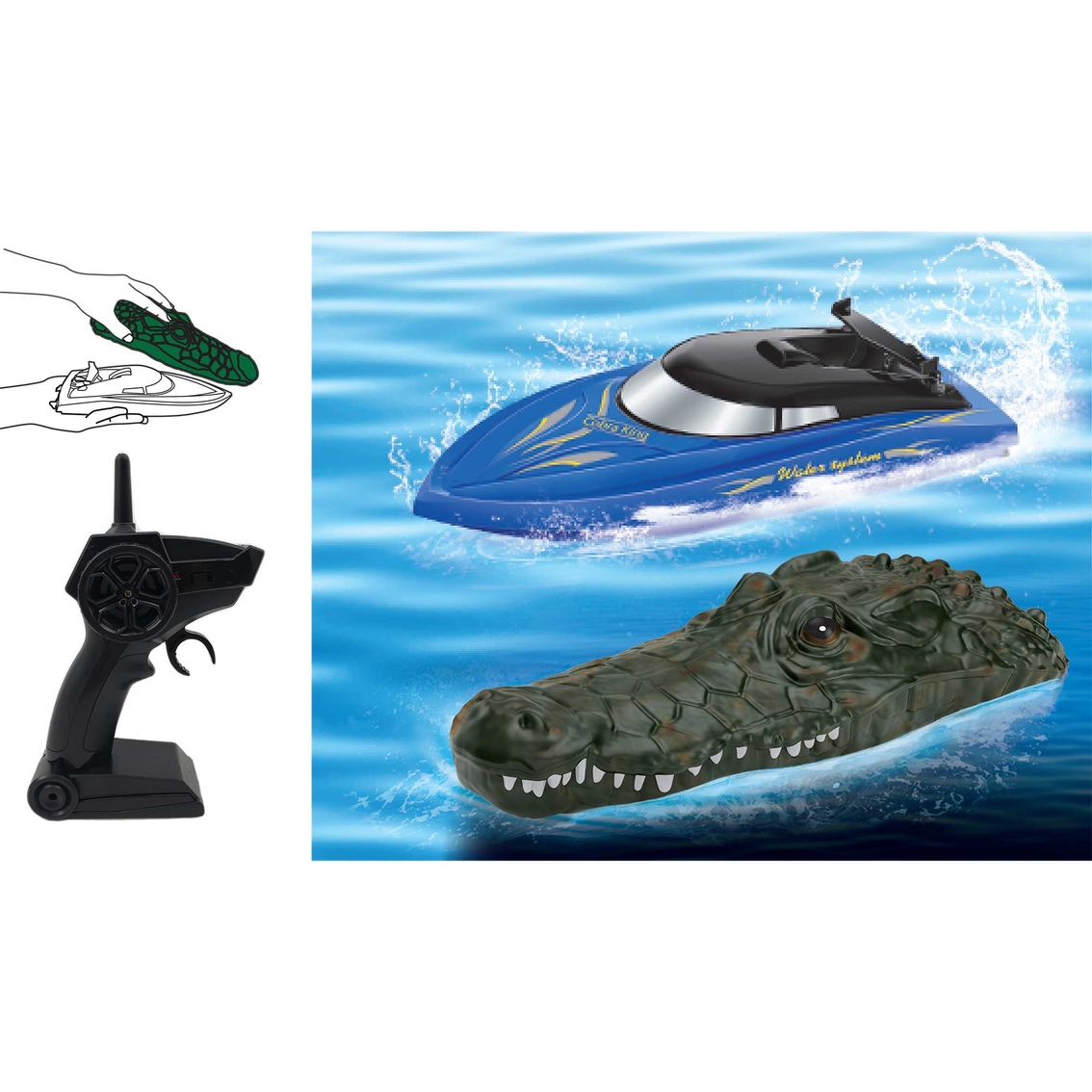 Jupiter Creations Croc Boat R/C Speedboat