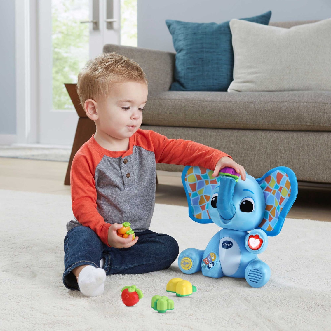 Vtech Smellephant Interactive Elephant With Magical Trunk | Learning ...
