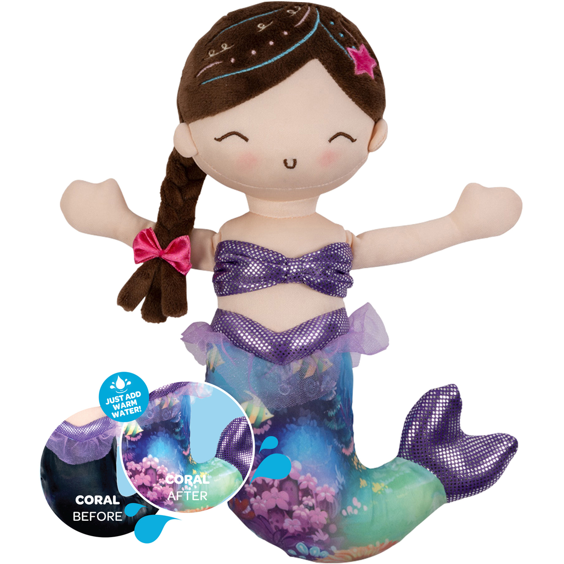 Adora Mermaid Magic Doll Coral - Image 2 of 5