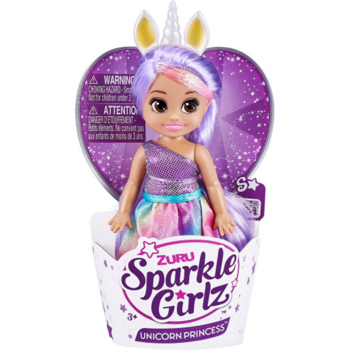 ZURU Sparkle Girlz Unicorn Princess Cupcake Doll - Image 2 of 2