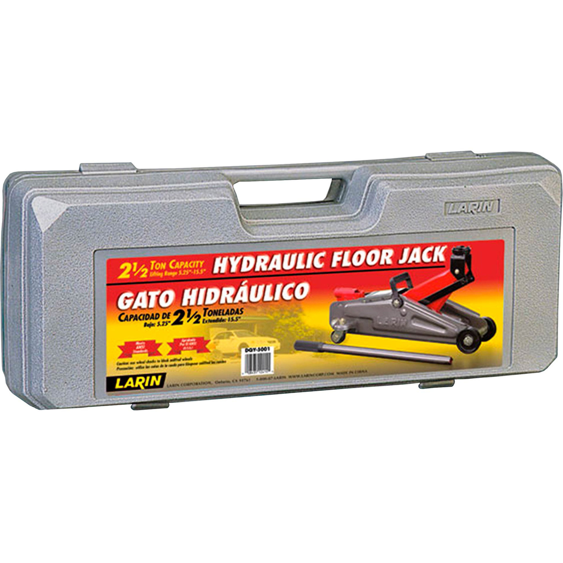 Larin 2 5 Ton Hydraulic Floor Jack With Case Jacks Accessories Patio Garden Garage Shop The Exchange