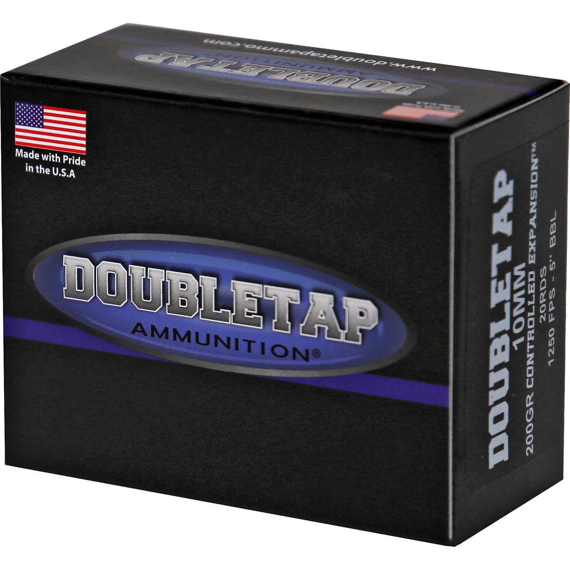DoubleTap Controlled Expansion 10mm 200 Gr. JHP, 20 Rounds - Image 3 of 3
