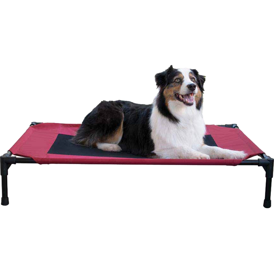 K&h Original Pet Cot Elevated Large Pet Bed, Red 30 In. X 42 In. X 7 In ...