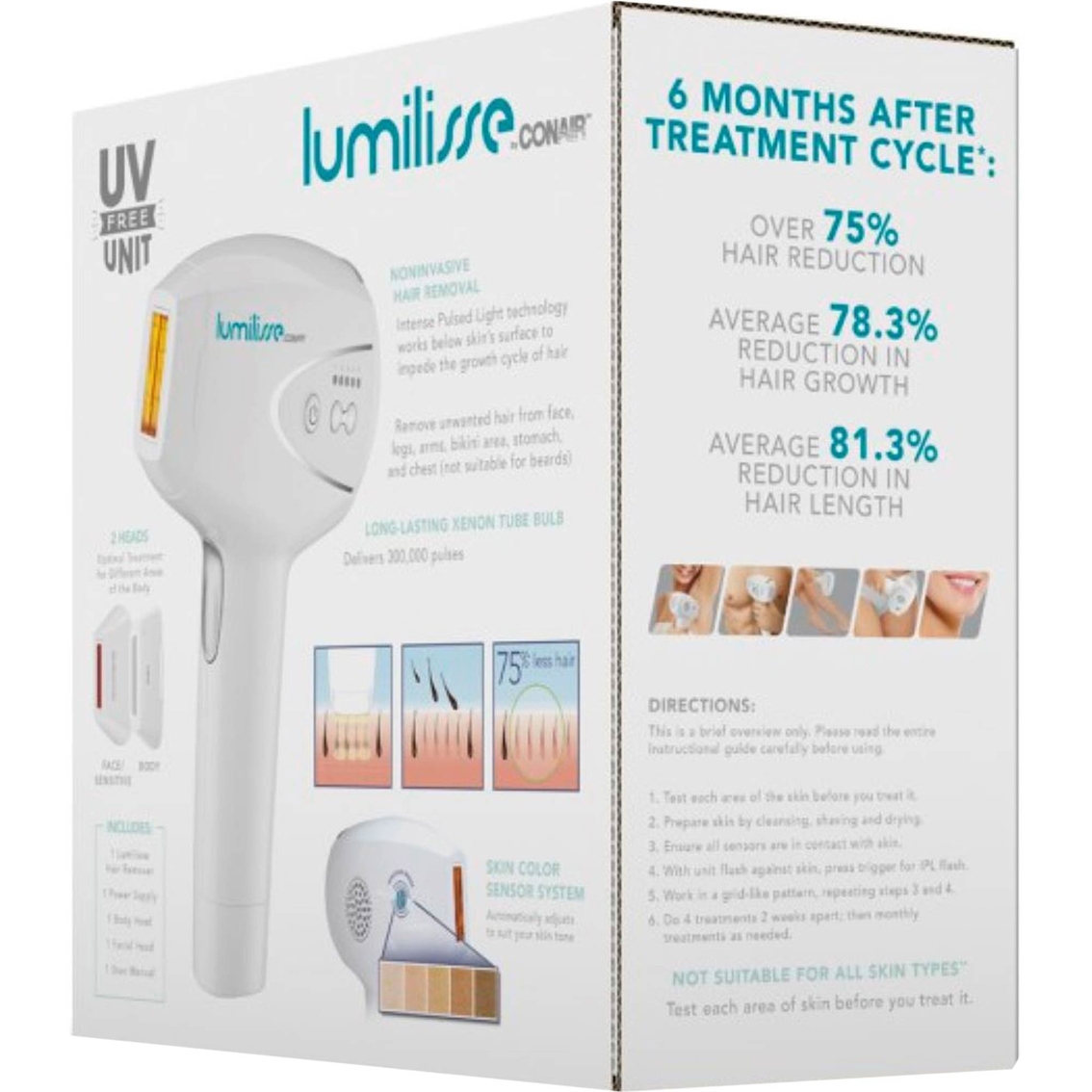 Conair Lumilisse Intense Pulsed Light Hair Removal Device - Image 10 of 10