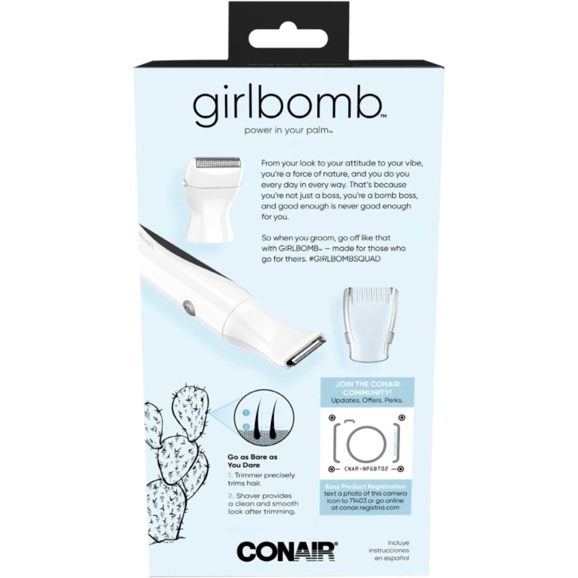 Conair GirlBomb Bikini Trimmer - Image 9 of 10