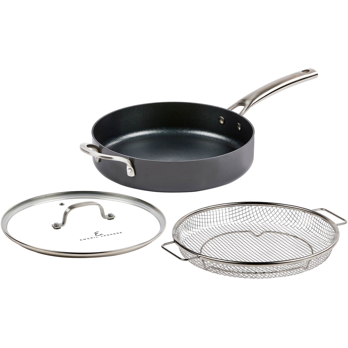 Emeril Forever Pro 11 In. Covered Chicken Fry Pan