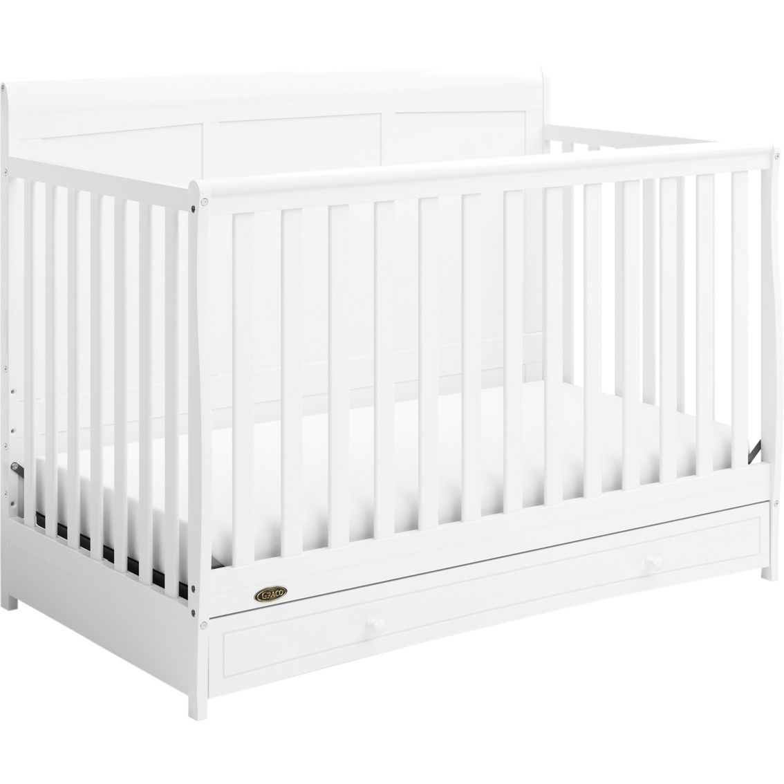 Graco Asheville 4-in-1 Convertible Crib with Drawer - Image 1 of 8