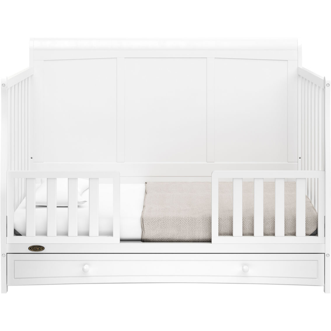Graco Asheville 4-in-1 Convertible Crib with Drawer - Image 4 of 8
