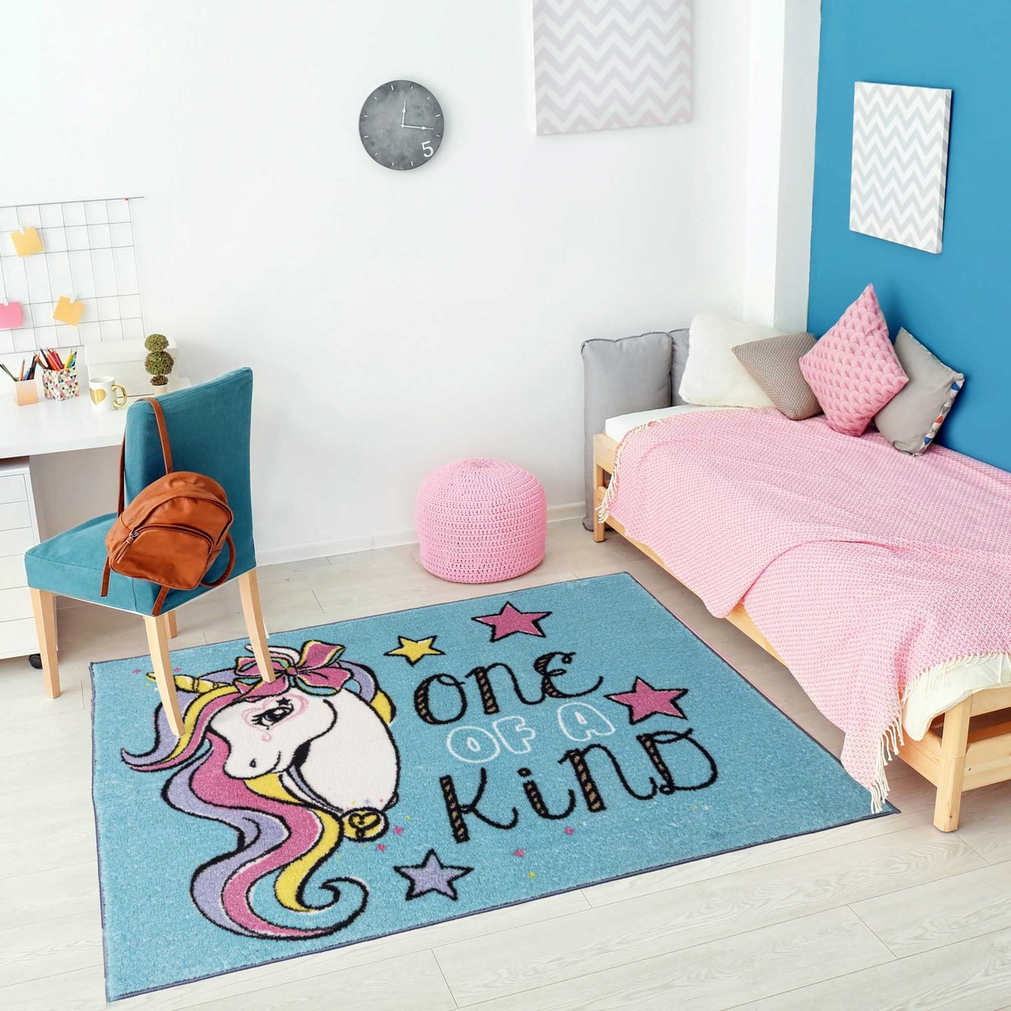 JoJo Siwa One of a Kind 40 x 54 Accent Rug - Image 2 of 5