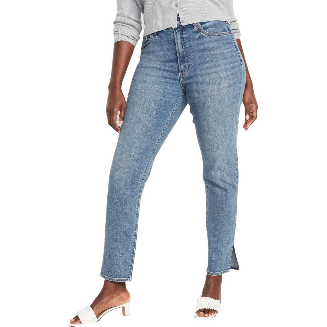 Old Navy O.g. Straight Medium With Slit Jeans | Jeans | Clothing ...