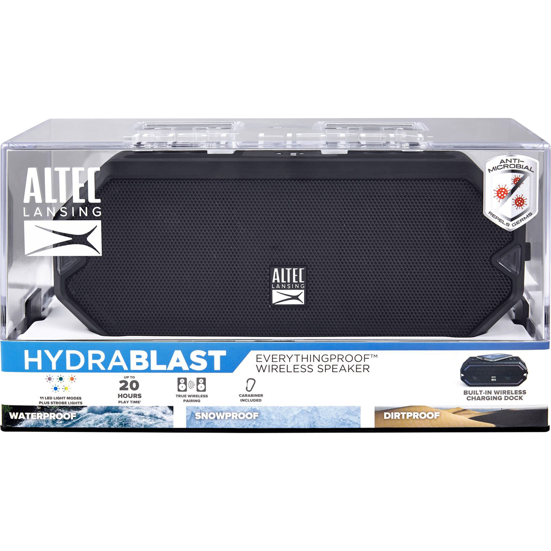 Altec Lansing HydraBlast Everything Proof Bluetooth Speaker - Image 9 of 10