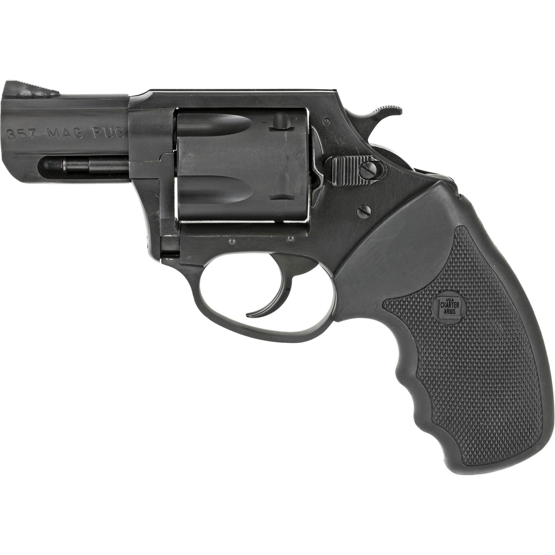 Charter Arms Mag Pug 357 Mag 2.2 in. Barrel 5 Rds Revolver Black - Image 2 of 3