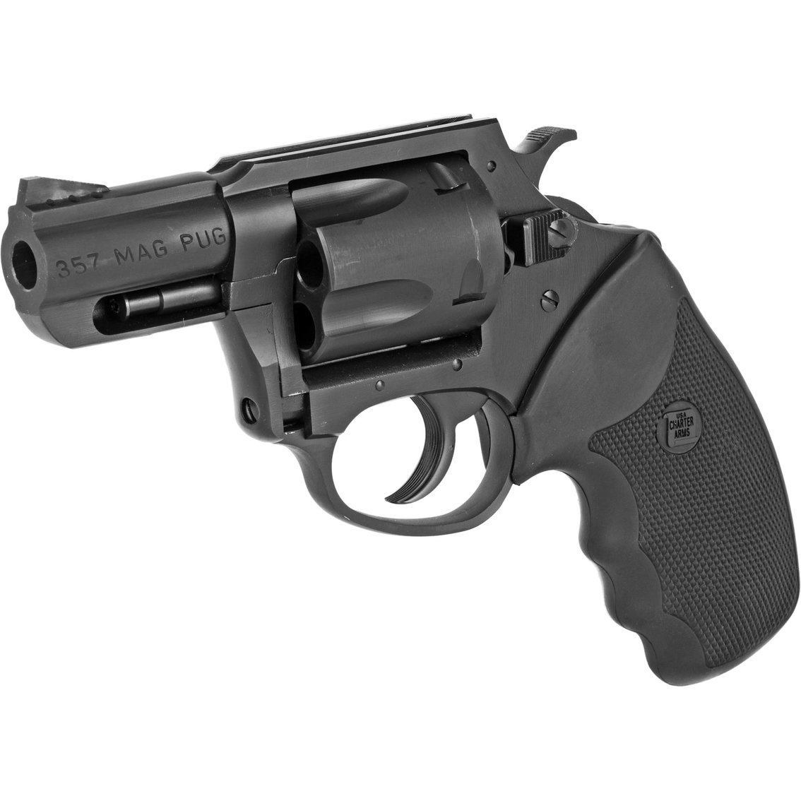 Charter Arms Mag Pug 357 Mag 2.2 in. Barrel 5 Rds Revolver Black - Image 3 of 3