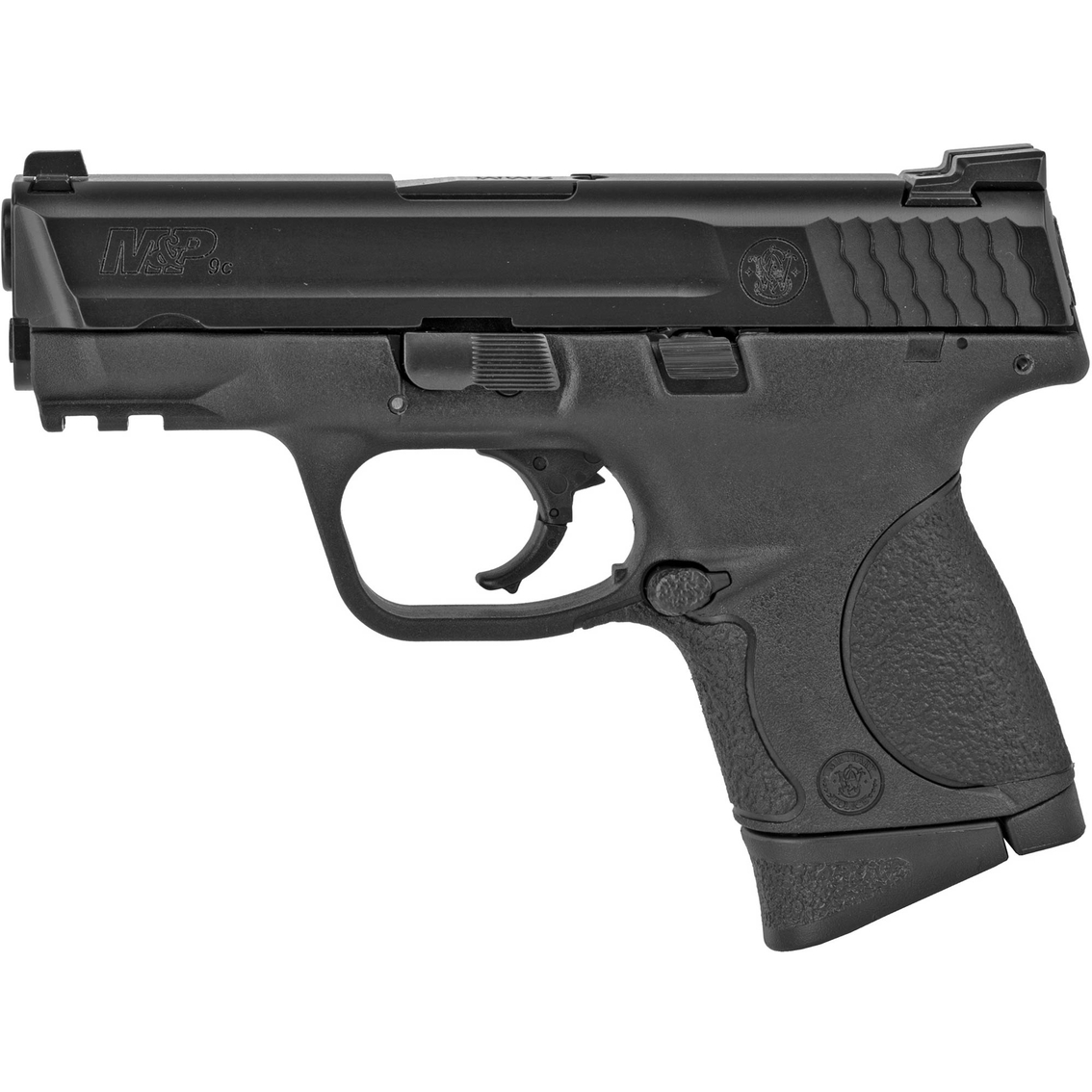 S&W M&P Compact 9mm 3.5 in. Barrel 12 Rnd 2 Mag Pistol Black - Image 2 of 3