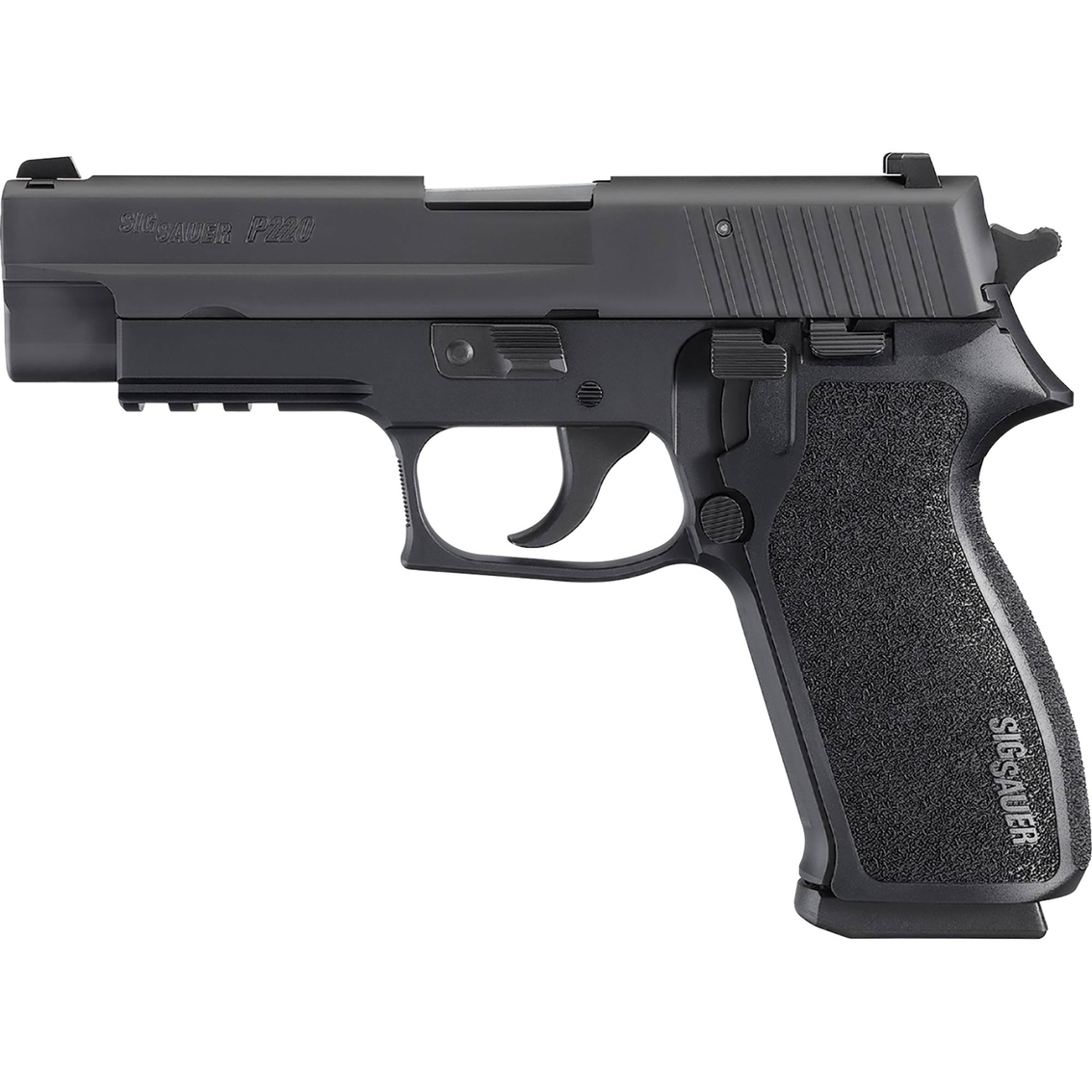 Sig Sauer P220 45 ACP 4.4 in. Barrel 8 Rnd 2 Mag Pistol Black - Image 2 of 2
