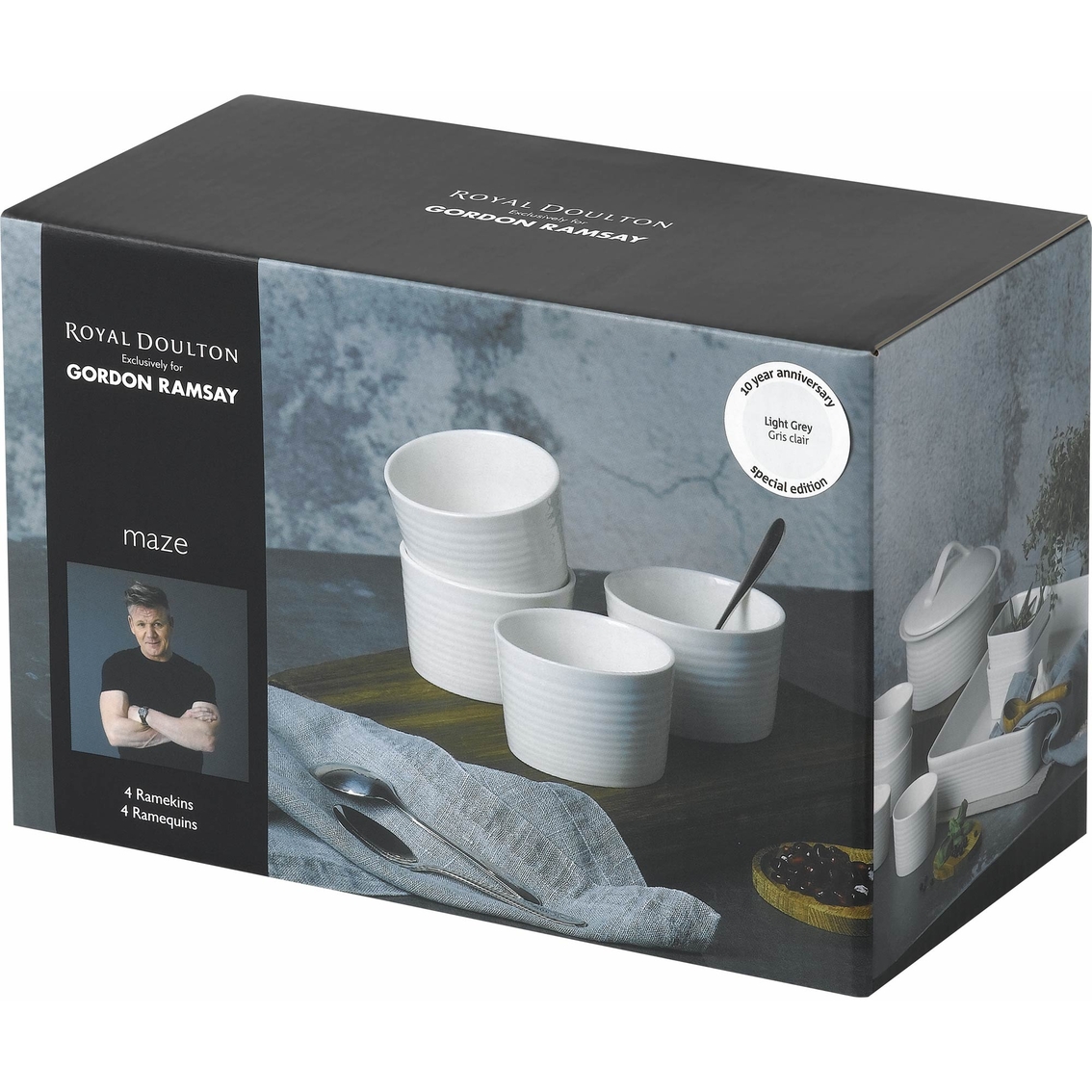 Royal Doulton Exclusively for Gordon Ramsay Maze White 7-Piece Bakeware Set  | Dillard's