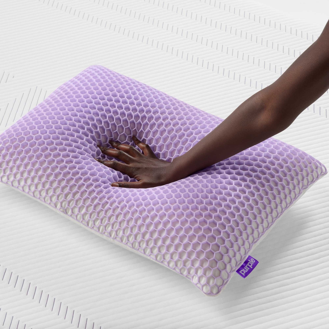Purple Harmony Pillow, Medium - Image 7 of 9
