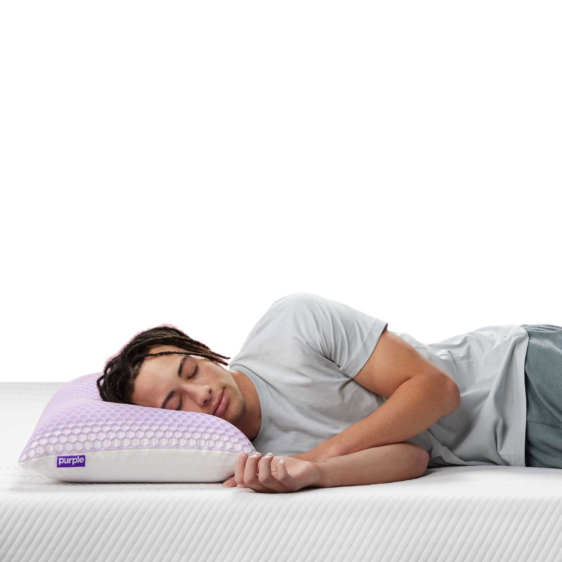 Purple Harmony Pillow, Medium - Image 9 of 9