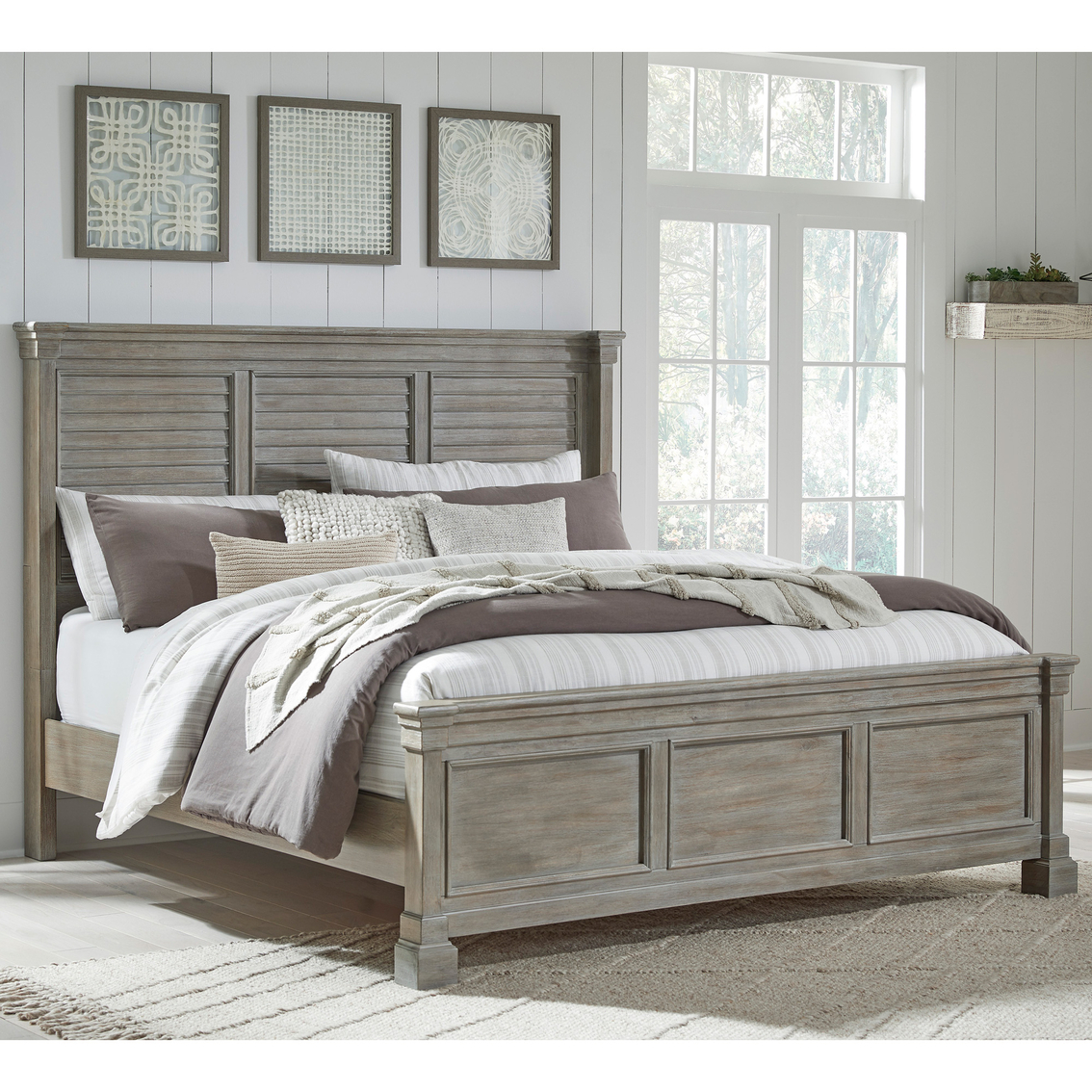 Signature Design By Ashley Moreshire 5 Pc. Panel Bedroom Set | Bedroom ...