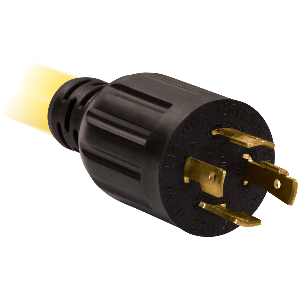 Champion 3 ft. 30 amp 125/250-Volt Generator Y-Adapter (L14-30P to two 5-20R) - Image 2 of 3