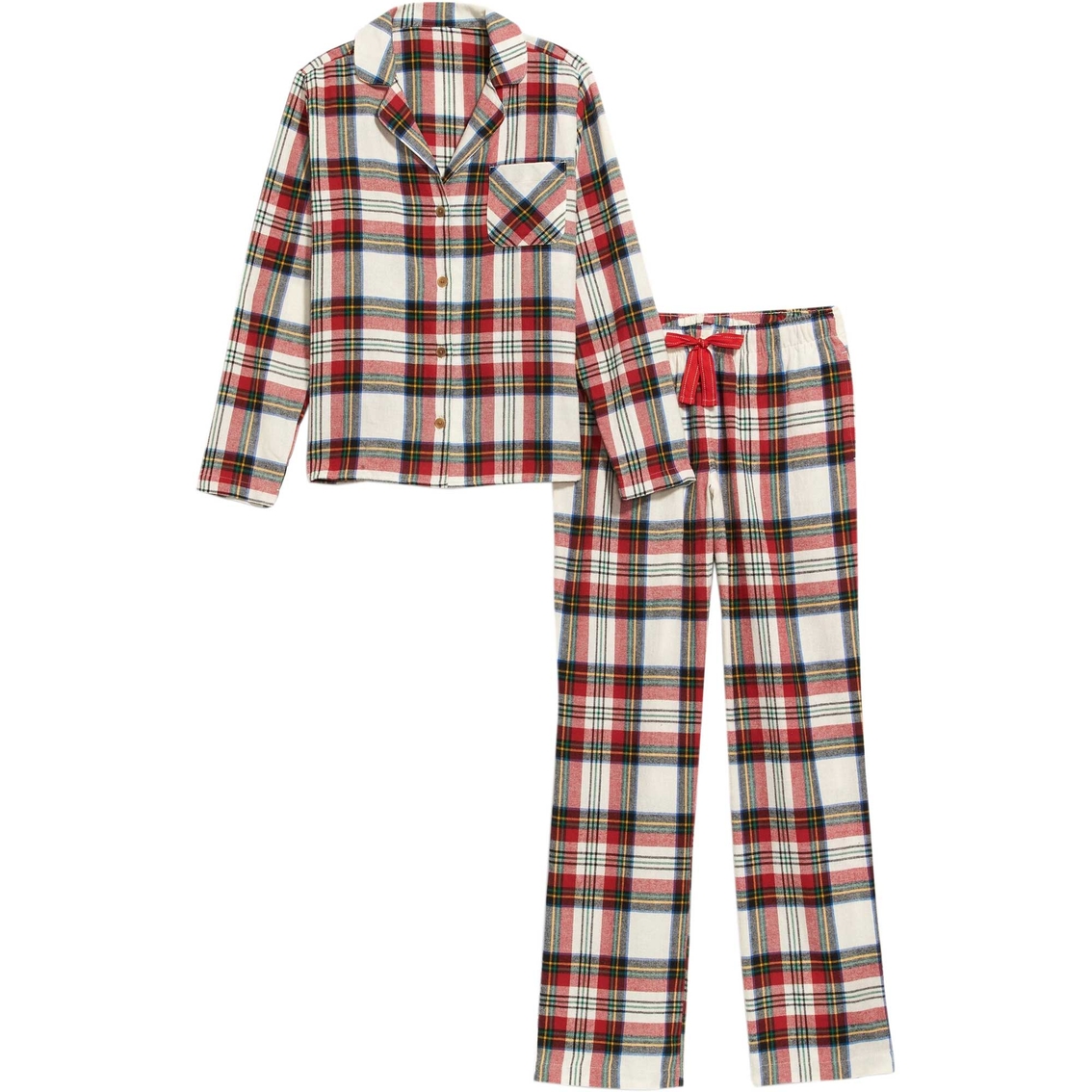 Old Navy Printed Flannel Pajama Set, Pajamas & Robes, Clothing &  Accessories