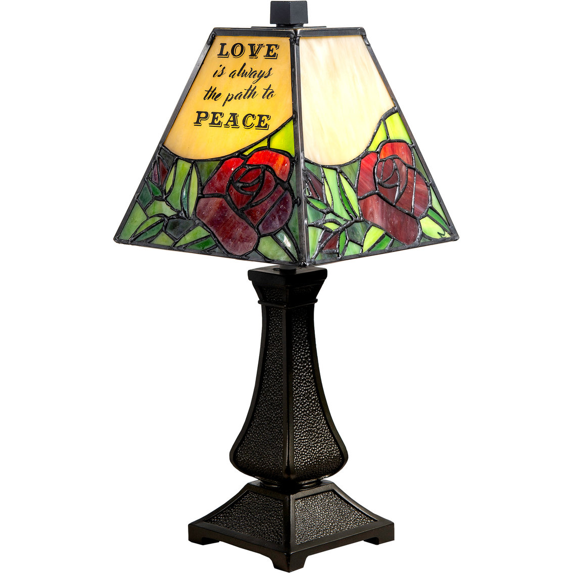 Dale Tiffany Inspirational Rose Tiffany Accent Lamp