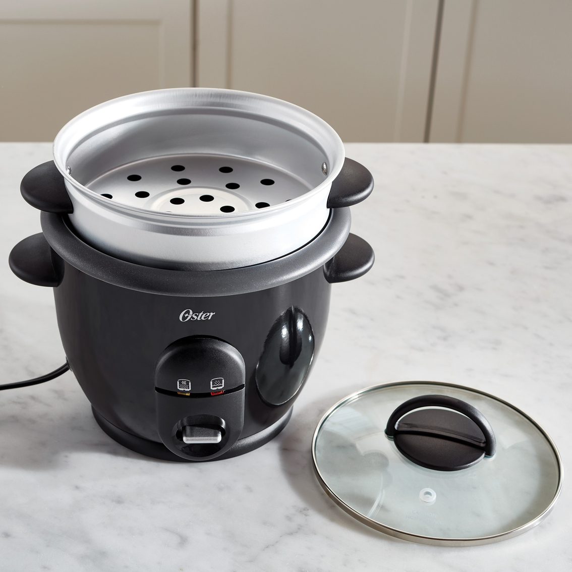 Oster DiamondForce Nonstick 6 Cup Electric Rice Cooker - Image 3 of 4