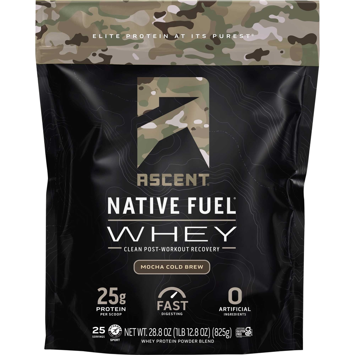Ascent Native Fuel Cold Brew Whey Protein Powder