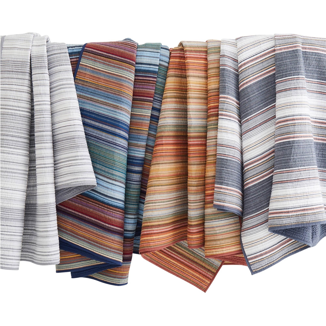Brooklyn Loom Met Stripe Yarn Dye Quilt Set - Image 7 of 7