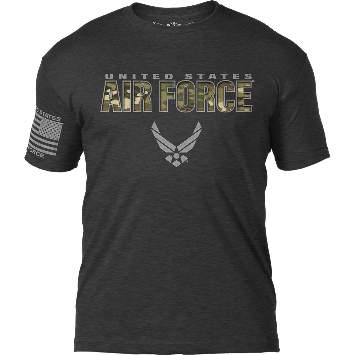 7.62 Design Us Air Force Camo Text Tee | Clothing | Food & Gifts | Shop ...
