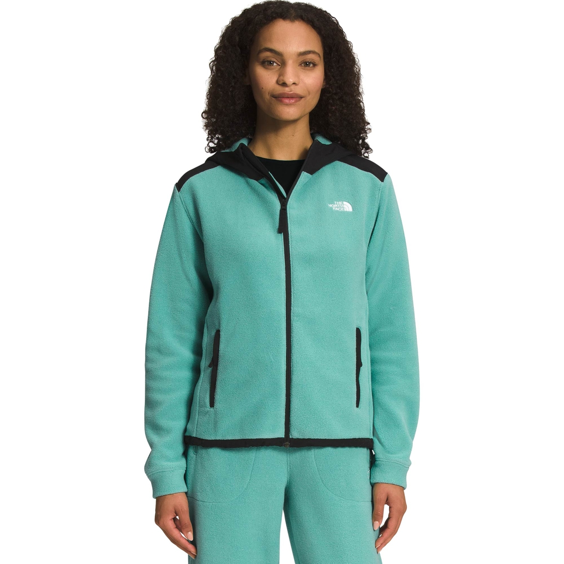 The North Face Alpine Polartec 200 Full Zip Hoodie, Jackets, Clothing &  Accessories
