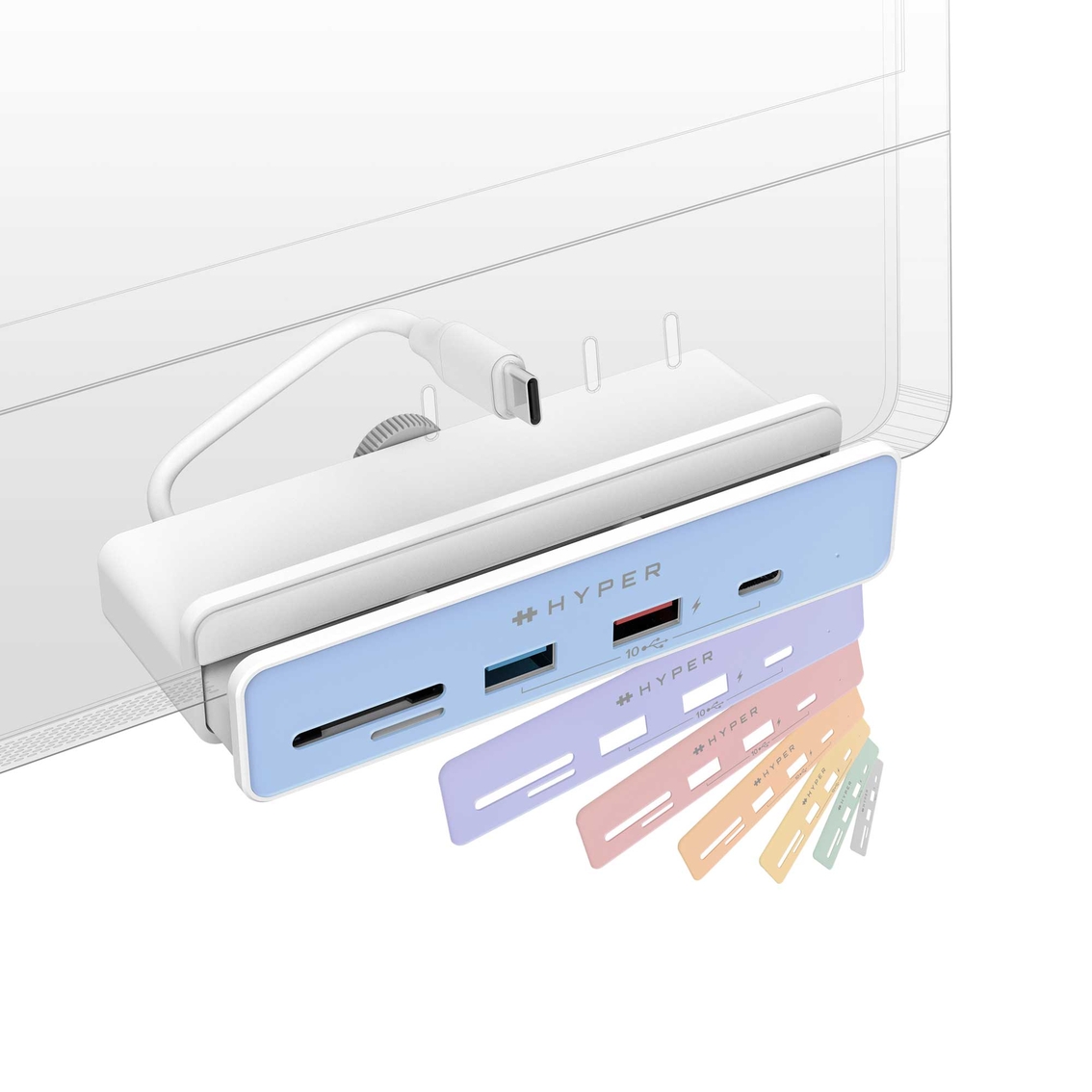 Targus HyperDrive 6-in-1 USB-C Hub for Apple iMac 24 in. - Image 4 of 7