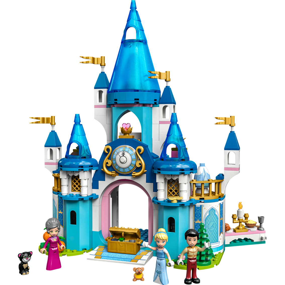 LEGO Disney Princess Cinderella and Prince Charming's Castle Playset 43206 - Image 3 of 3
