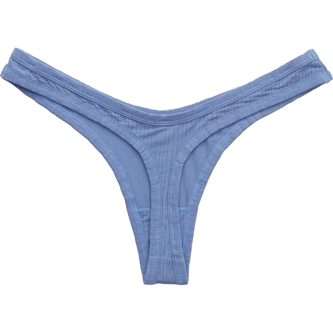 Aerie Modal Ribbed High Cut Thong Underwear | Panties | Clothing ...
