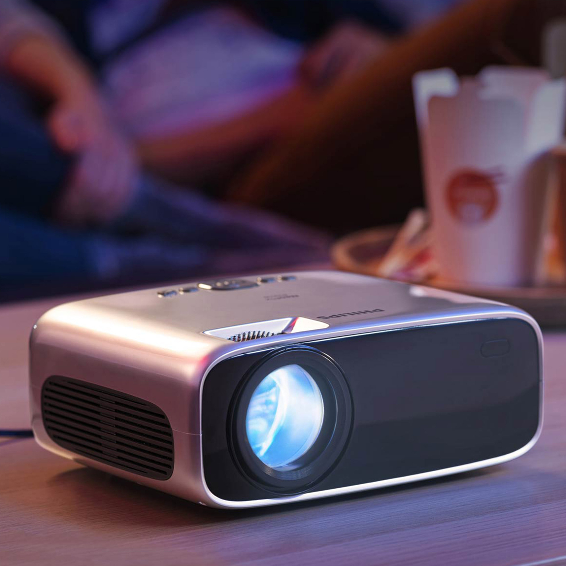 Philips NeoPix Prime One Home Projector NPX535/INT - Image 4 of 7