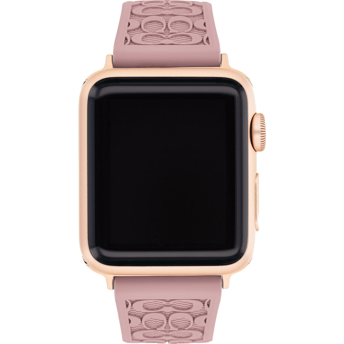 COACH Women's 38-40mm Signature Silicone Apple Watch Strap - Image 2 of 4