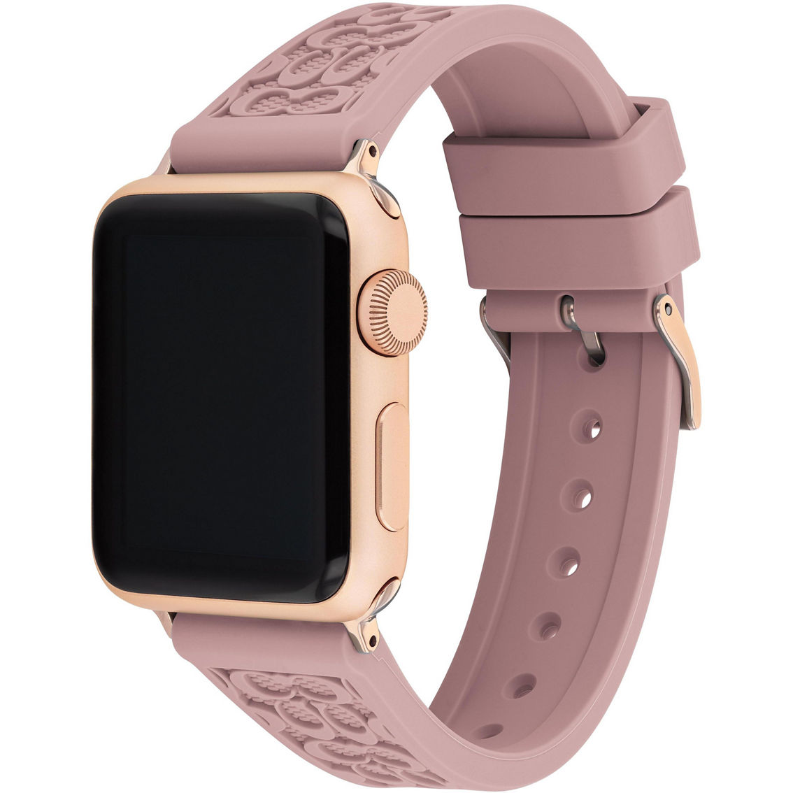 COACH Women's 38-40mm Signature Silicone Apple Watch Strap - Image 4 of 4