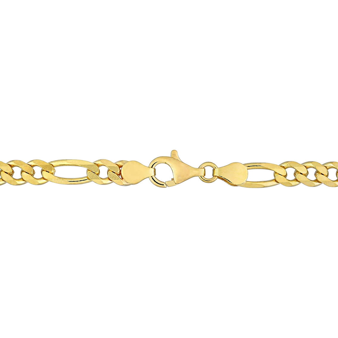 Sofia B. 18K Gold Plated Sterling Silver 5.5mm Figaro Chain Bracelet - Image 2 of 2